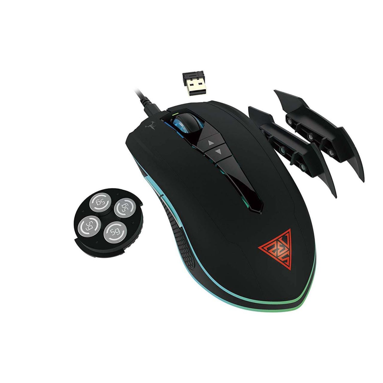 Wired Wireles Optical Gaming Mouse Gamdias Hades M Led Backlit