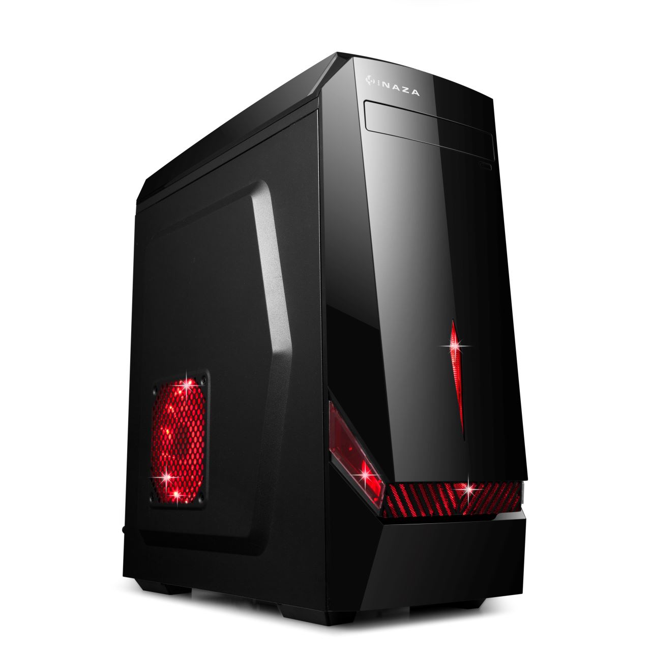 Computer case Inaza X-Blade ATX mid tower black | Official supplier for ...