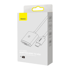 Адаптер Baseus WKQX010101 HDMI към VGA с 3.5 аудио изход и microUSB вход