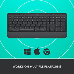 Wireless Keyboard Logitech Signature K650 920-010945 - graphite