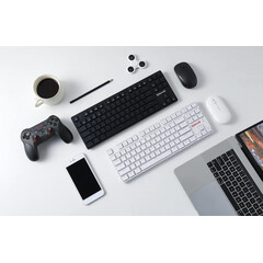 RGB Wireless Gaming Redragon Anubis K539W-RGB_BR, mechanical - white