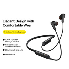 Безжични слушалки Baseus Bowie Series U2 Neck-mounted NGTU000001 - черни