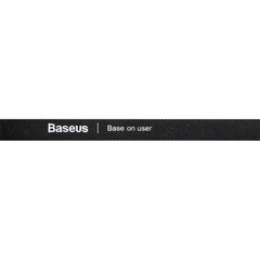 Лента за организиране на кабели Baseus Rainbow Circle Velcro Strap, 100 см, велкро ACMGT-E01 - черна