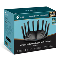 Рутер Wi-Fi 6 TP-Link Archer AX90 AX6600 3-лентов