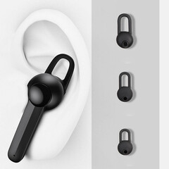 Baseus A05 wireless Bluetooth 5.0 earphone headset + USB docking station black NGA05-01