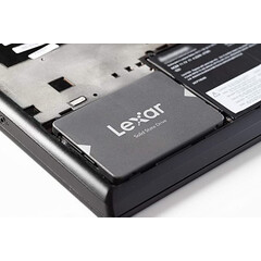 LEXAR NS100 512GB SSD, 2.5”, SATA (6Gb/s), up to 550MB/s Read and 450 MB/s write