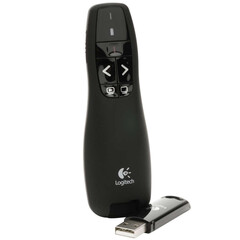 Дистанционно за презентация Logitech Wireless Presenter R400 910-001356 лазерна показалка