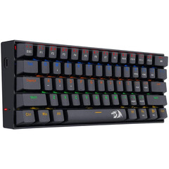 RGB механична геймърска клавиатура Redragon Lakshmi Rainbow Red Switch K606R_RD