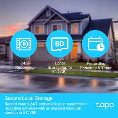 Tapo C500 1080p Full HD Outdoor Pan/Tilt Security WiFi Camera 