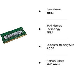 Hynix 8GB DDR4 3200MHz SoDimm HMA81GS6CJR8N