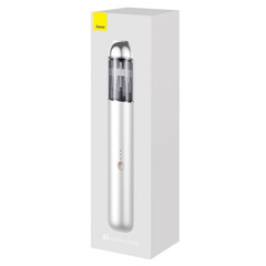 Преносима прахосмукачка Baseus A3 Tarnish 135W с вградена презареждаема батерия CRXCQA3-0S - сребриста