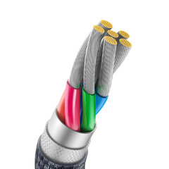 Baseus Crystal Shine Series cable USB Type A - USB Type C 100W 2m CAJY000501 - black