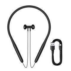 Baseus Bowie P1 Half In-ear Neckband Wireless Earphones NGPB000001 - blackBaseus Bowie P1 Half In-ear Neckband Wireless Earphones NGPB000001 - blackBaseus Bowie P1 Half In-ear Neckband Wireless Earphones NGPB000001 - black