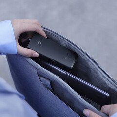 USB хъб Baseus Lite Series USB тип C адаптер - 4x USB 3.0 1м WKQX030401 - черен