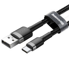 Baseus Cafule USB-A към USB-C, 3м CATKLF-UG1