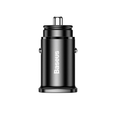 Зарядно за кола с бързо зареждане Baseus Square PPS Universal USB 4.0 QC 4.0 и USB-C PD 3.0 SCP CCALL-AS01 - черно