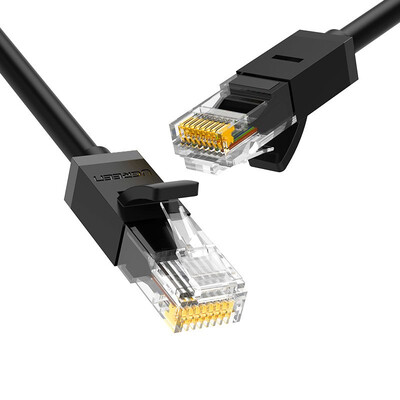 Ugreen cable internet network cable 20159 Ethernet patchcord RJ45 Cat 6 UTP 1000Mbps 1m - black