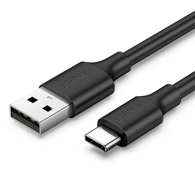 Кабел Ugreen USB - USB Type C 2 A cable 0.5м
