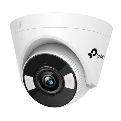 3MP пълноцветна куполна мрежова камераTP-Link 3MP Full-Color Turret Network Camera