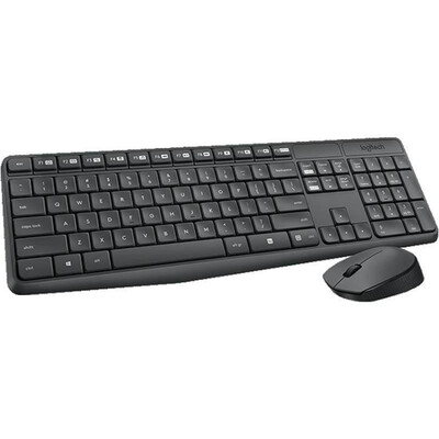 Wireless Keyboard and Mouse LOGITECH MK235 Combo US Layout
