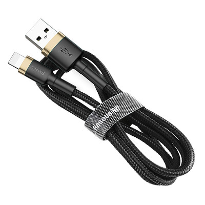 Baseus Cafule USB-А към Lightning CALKLF-CV1 2м - черен