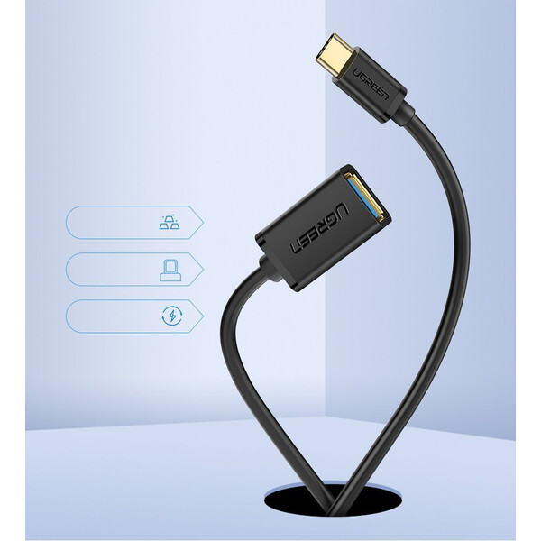 Адаптер Ugreen OTG кабел USB 3.0 към USB C