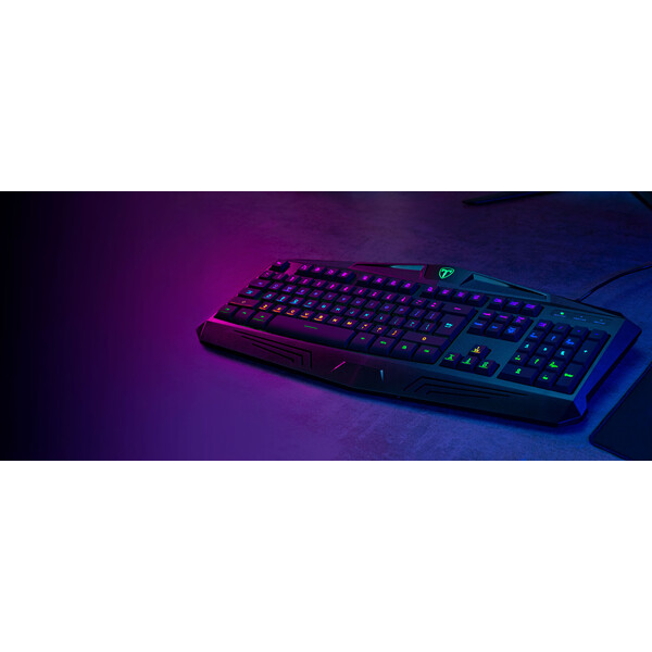 Mechanical gaming keyboard Redragon T-Dagger - Tanker T-TGK106, LED - black