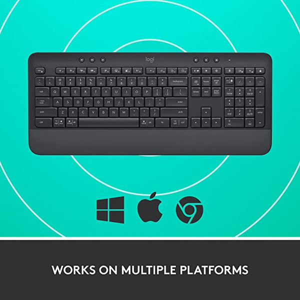 Wireless Keyboard Logitech Signature K650 920-010945 - graphite