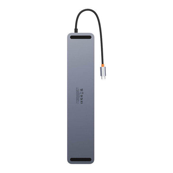 USB хъб Baseus EliteJoy Gen2 11-портов HUB Adapter WKSX030013 - тъмносив