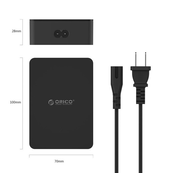 Зарядно устройство за стена Orico CSE-6U USB Charger CSE-6U-EU-BK-PRO
