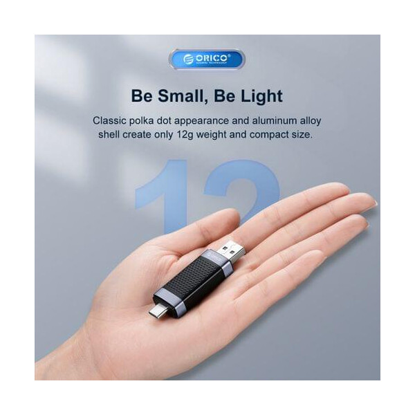 Orico Card reader USB Type C/A CD2D-AC2-BK-EP