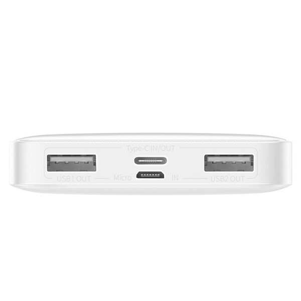 Baseus power bank 10000 mAh 15W PPDML-I02 - white 
