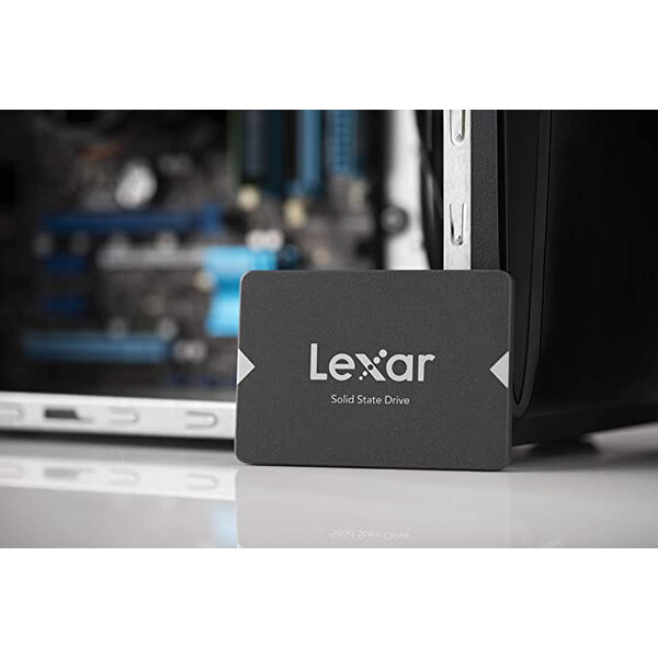 LEXAR NS100 512GB SSD, 2.5”, SATA (6Gb/s), up to 550MB/s Read and 450 MB/s write