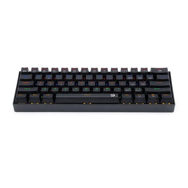 RGB механична геймърска клавиатура Redragon Lakshmi Rainbow Red Switch K606R_RD