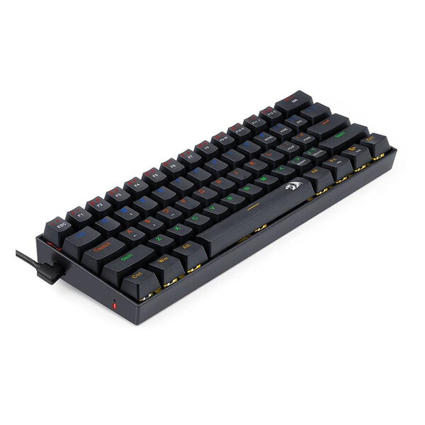 RGB механична геймърска клавиатура Redragon Lakshmi Rainbow Red Switch K606R_RD