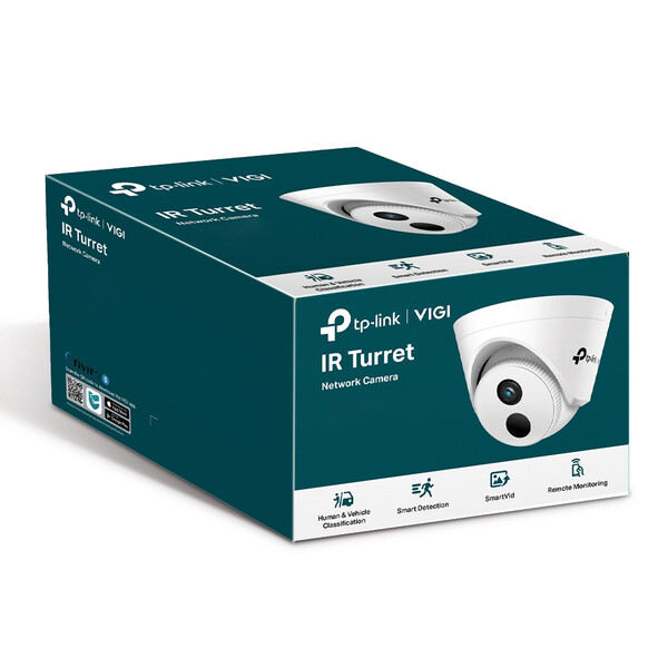 2MP IR куполна мрежова камераTP-Link VIGI C420I(4mm)