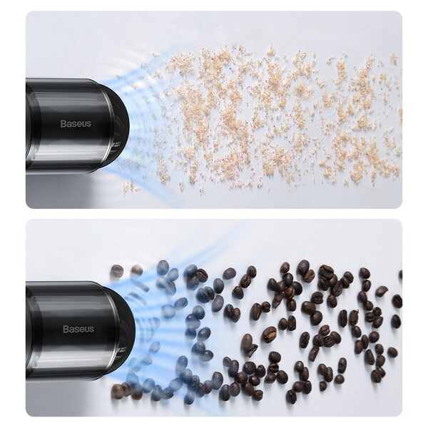 Преносима прахосмукачка Baseus A3 Tarnish 135W с вградена презареждаема батерия CRXCQA3-0S - сребриста