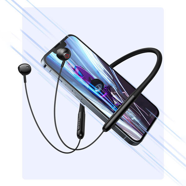 Baseus Bowie P1 Half In-ear Neckband Wireless Earphones NGPB000001 - black