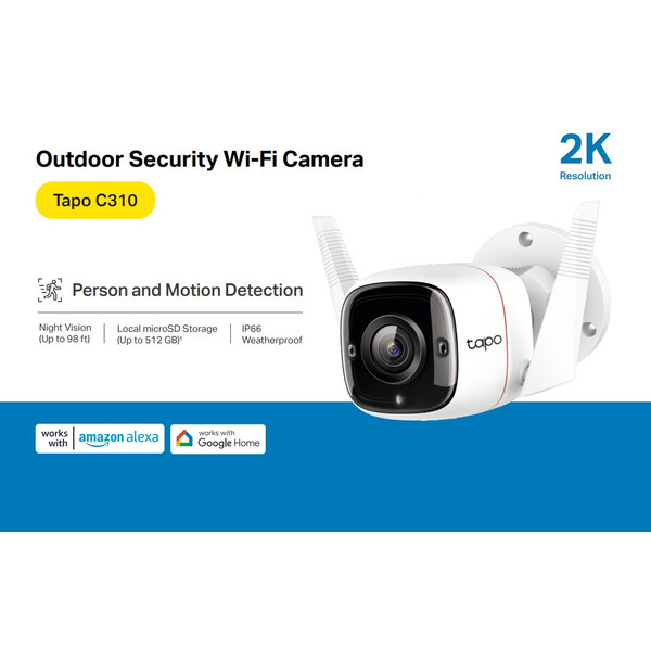 TP-LINK CAMERA IP OUTDOOR TAPO C310