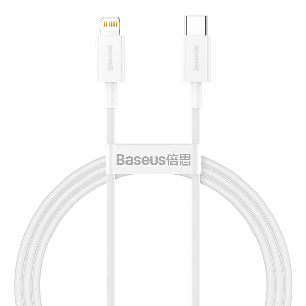 Кабел Baseus Grain Pro 2x USB 4.8 A CCALLP-02 - бял